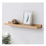 Z-SHYP Estante Flotante De Roble Sólido Bloque De Madera, M