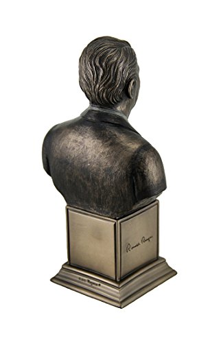 Estatua de bronce Ronald Wilson Reagan diseño Veronese miniatura 3