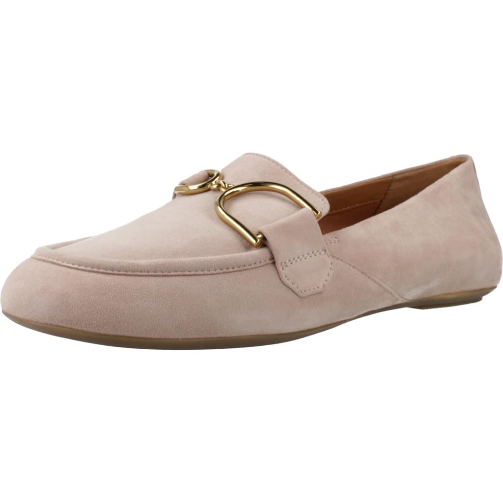 Geox Femme D Palmaria J Mocassin, Nude, 38 EU