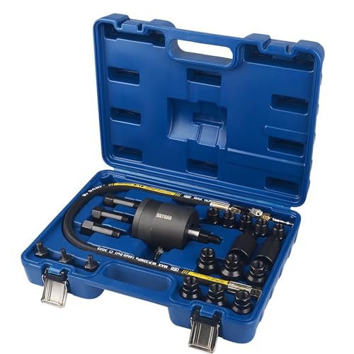 DAYUAN 21pcs Professional Pneumatic Diesel Injector Puller Air Vibration Injector Removal Tool Kit Set