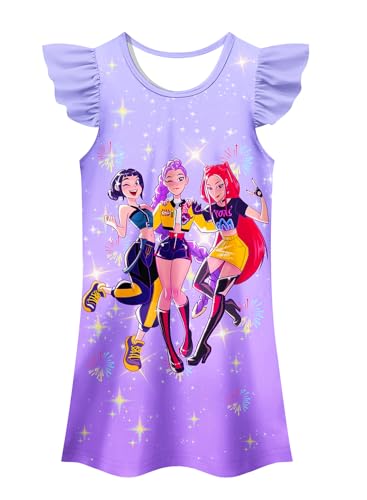 Kids Girls Casual Dress Novetly Dresses 4-12 Years