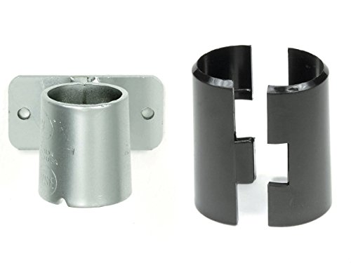 Nexel Wire Shelf Wall Mounting Bracket, Zinc Finish, 2