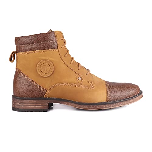 Image of Red Chief Nubuck Leather Casual Boot for Men | Lace-Up Shoes for Men | RC3771