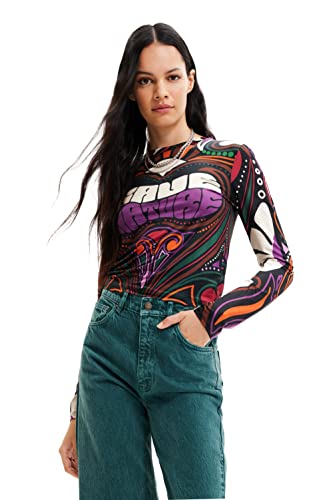 T-shirt manches longues Desigual femme : ne choisissez plus entre confort et style