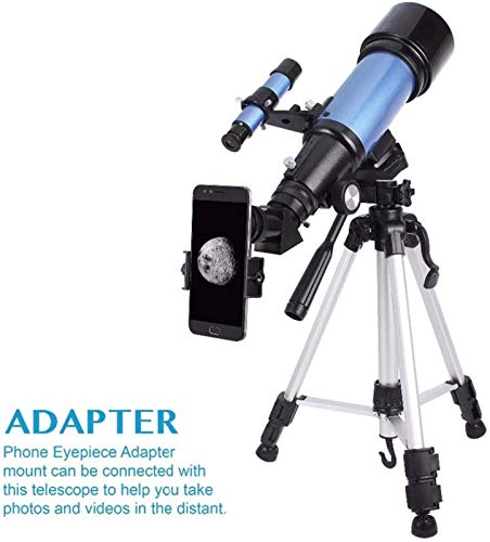 Telescopio refractor 70 mm para principiantes miniatura 7