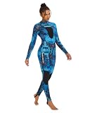 Seaskin Spearfishing Wetsuit for Womens, 1.5mm 3mm Neoprene Diving Suits