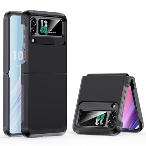 Coque Galaxy Z Flip 3 antichoc noire pour préserver votre écran 5G