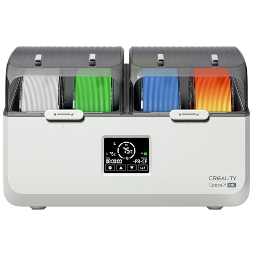 Image of Creality Filament Dryer 4 Spools, Space Pi X4L Filament Storage Box, Dual Heating Chambers Dual 200W PTC Heats, Fast Drying Moisture-Free Storage, for PLA, PETG, TPU, ABS 1.75 /2.85mm