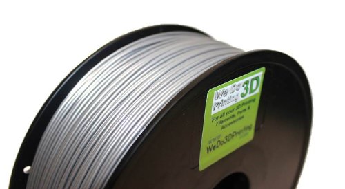 3D-Drucker Filament ABS 1,75 mm – Silber – 20 m – Makerbot, UP, Leapfrog 3D-Drucker Filament ABS 1,75 mm – Silber – 20 m – Makerbot, UP, Leapfrog