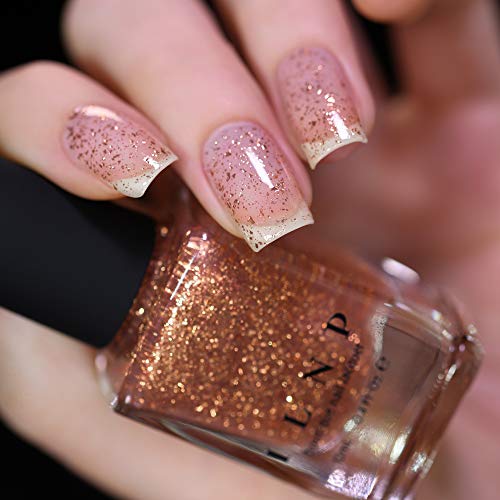 Image of ILNP Compass - Metallic Copper Flakie Topper Nail Polish