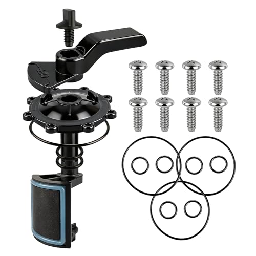 2-Port/3-Port Pool Valve Rebuild Compatible with Jandy 2-way/3-way 4717 4716 4715 1154 1157 2875 2876 Valve and Gray Includes Handle 7433 Diverter Valve 4720 Valve Cover 4606 R0547600 Screws (1 PACK)