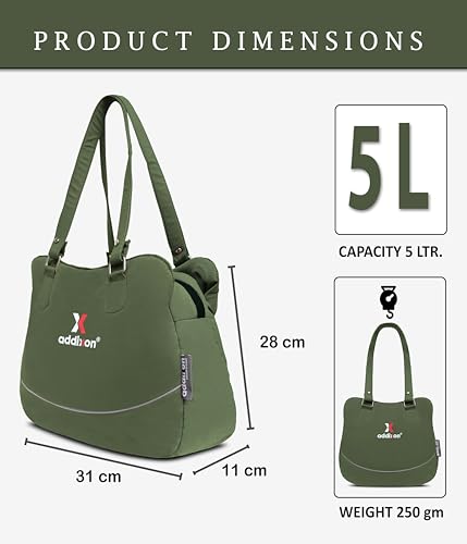 Image of addixon Versatile Handbag: Ladies Hand Bag with 3 Compartments and Double Handle Design