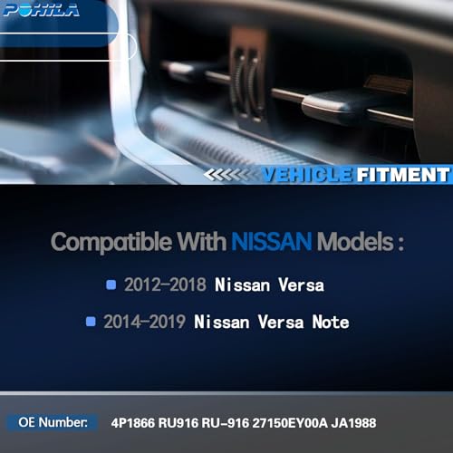 Image of HVAC Blower Motor Fan Resistor Compatible with Nissan Versa 2012 2013 2014 2015 2016 2017 2018 Replaces P1866 RU916 RU-916 27150EY00A JA1988