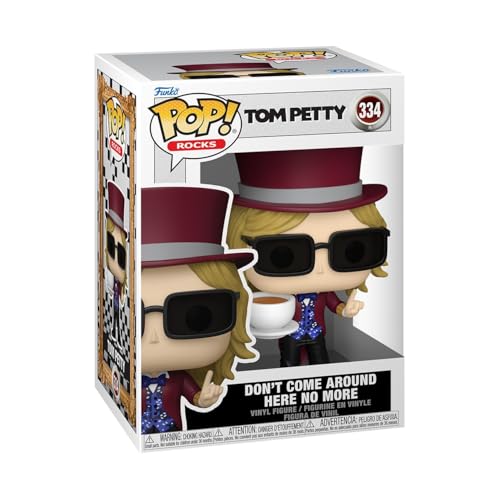 Funko Pop! Rocks: Tom Petty - DCAHNM - Figura in Vinile da Collezione - Idea Regalo - Merchandising Ufficiale - Giocattoli per Bambini e Adulti - Music Fans - Figura da Collezione e da Esposizione