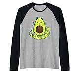 Photo Gallery avogato avocado cat go vegan maglia con maniche raglan Photo Gallery avogato avocado cat go vegan maglia con maniche raglan