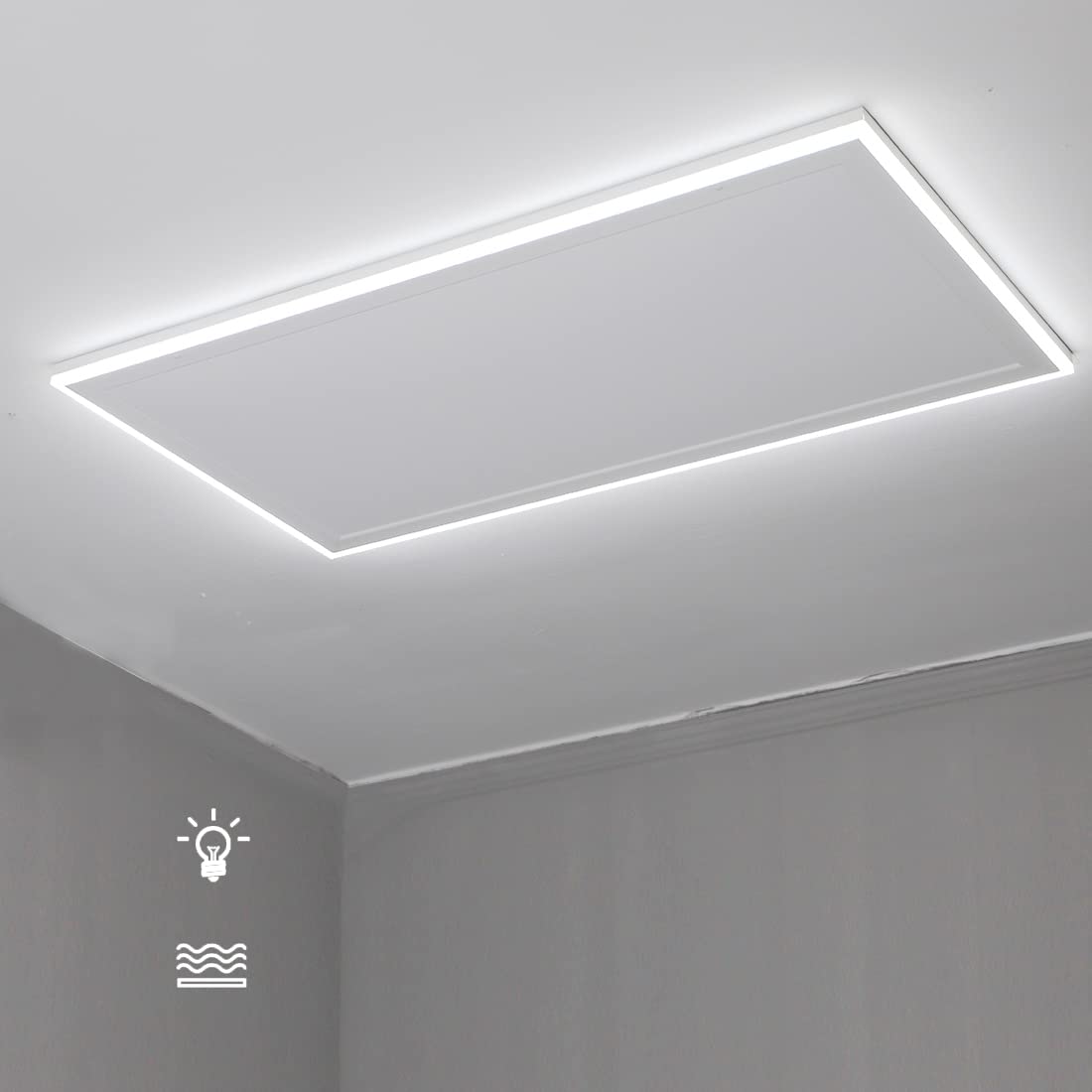 Buy byecold 840 Watts Far Infrared Panel Heater Ceiling Heater with