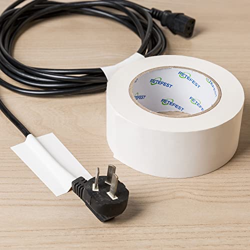 Fetefest FFGT White Gaffer Tape 2 Inch Heavy Duty 30 Yards thumb #5