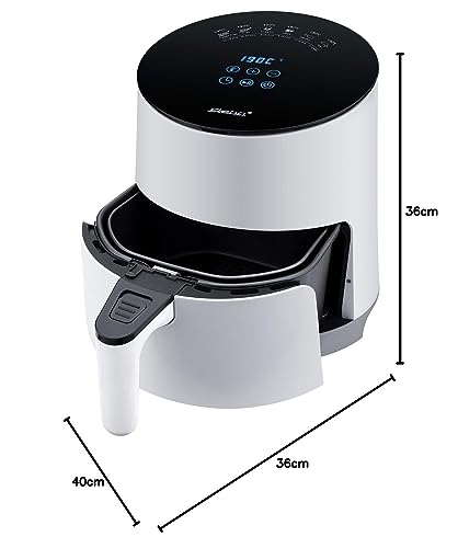 Steba Heißluft-Fritteuse, Gesunde Zubereitung mit bis zu 80% weniger Fett, Frittieren, Backen und Grillen mit einem Gerät, Heißluft Technologie, 3,5 Liter Volumen, HF 1000 – Bild 7