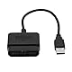 Game Controller Converter für Playstation 1/2 PS1/PS2, Gamepad Control USB-Adapter für Sony PS3 und PC, unterstützt Analog/Digital-Modus
