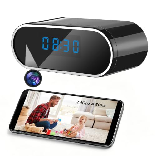MAVIUS Telecamera Nascosta Wi-Fi 5G, Mini Telecamera Spia Wi-Fi Nascosta