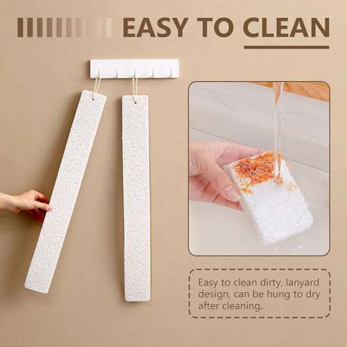 Image of Kitchen Sink Water Splash Guard, Kitchen Sponges Absorbent Faucet Mat, Heavy Duty Scrub Sponges, Suitable for Cleaning Kitchen and Bathroom Countertops, Super Absorbent (White, 23.23 inchx2.76 inch)