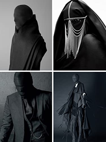 Homelex 2 Pieces Full Face Mask, 2Nd Skin Masks,Halloween Spandex Hood For Unisex Cloth-Black #TOP3