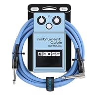 High-quality cables for guitar, bass, and other instruments. Available in six colors with special packaging inspired by famous BOSS compact pedal models. Versatile operation with 1/4-inch straight and right-angle connectors. Oxygen-free copper core w...