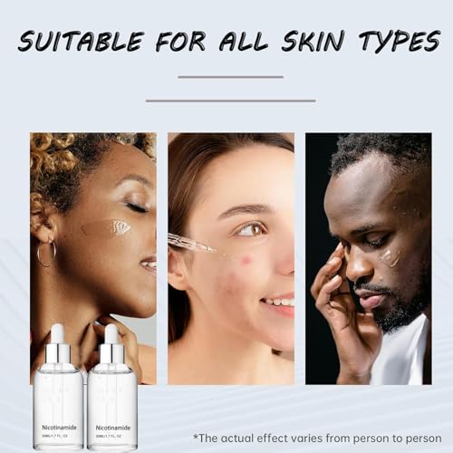 Generic 2Pcs Nicotinamide Serum For Blemishes,Deeply Hydrating,Niacinamide Freckles Removal Serum,For All Type Skin thumb #4