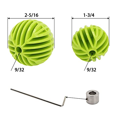 Emilypro Flex Shank Installer Drill Bit Guide Tools/Cable Bit Bumper Balls For 1/4" Shank/In-Wall Drill Guide Kit 1-3/4" & 2-5/16" - S/4+Tool #TOP1