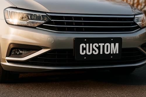 Personalized License Plate Premium Aluminum