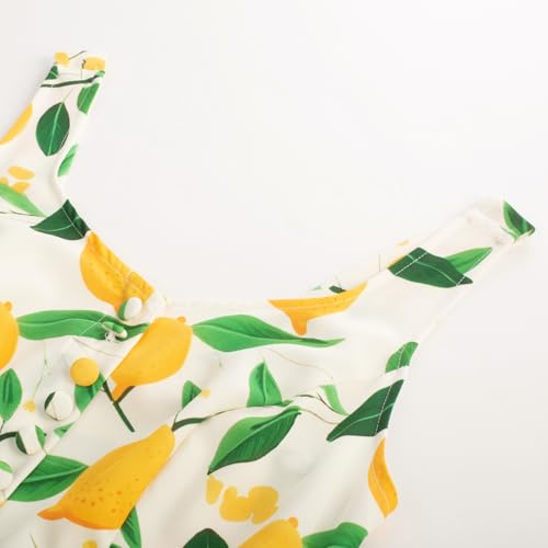 Image of Belle Poque 1950s Vintage Dress for Women Sleeveless Homecoming Dresses Cocktail Party A-Line Summer Dress