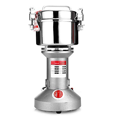 Molinillo de grano eléctrico de 750G Molinillo de harina de alta velocidad de acero inoxidable Molinillo para especias Hierbas Café Arroz Maíz Sésamo Soja Pescado Pimienta 3000W