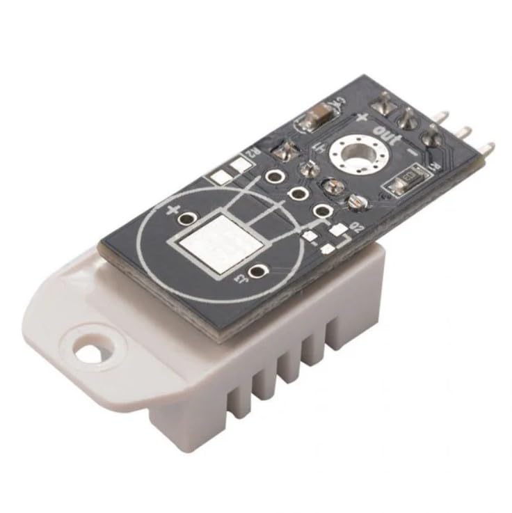 Image of Robocraze DHT22 Digital Temperature and Humidity Sensor Module | High-Accuracy Environmental Monitoring Sensor for Arduino, IoT and Embedded Projects Applications