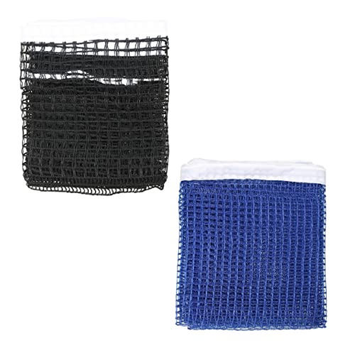 WHAMVOX Reusable Table Tennis Net 2pcs Nylon Regulation Pong Net Pong Replacement for