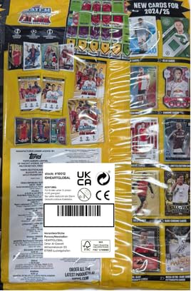 Topps Match Attax UEFA Champions League Exclusive Mega Multipack 2025/2026 – avec protection d'expédition HeartGlobal