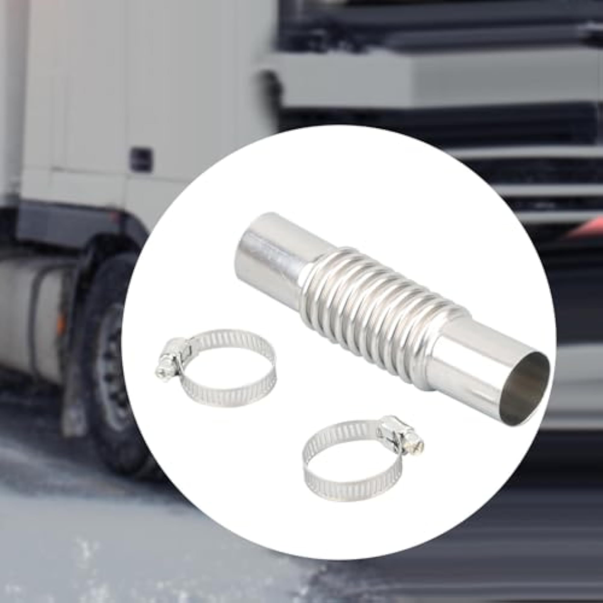 BNF Exhaust Pipe Tube Connector, Heavy Duty