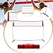 YIJU Volleyball Training Equipment Net Adjustable Height Convenient with Carry Bag Practice Net for Outdoor Sports Practice Team