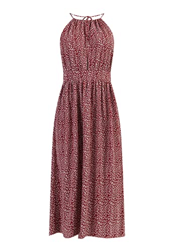 Robe midi en mousseline femme nolie chic et légère pour l'été