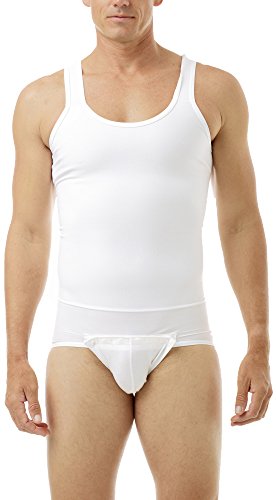 Underworks Mens Compression Tanksuit Girdle Shirt