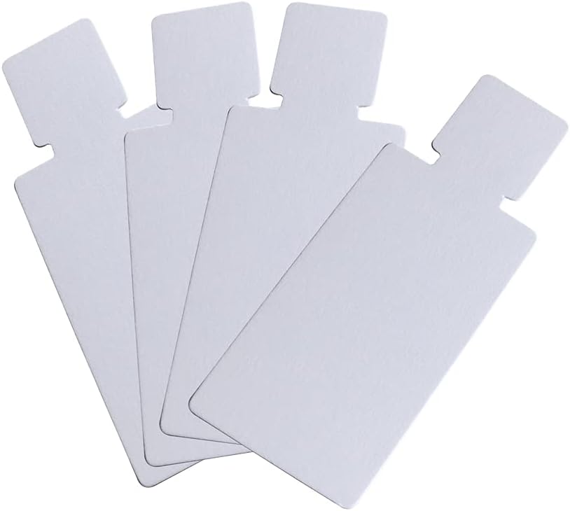 NA 200pcs Bottle Essential Oil Tester Strips for Perfume Testing,Bookmarks Aromatherapy Fragrance for Put Backpack Tester Fragrance Test Strips for Perfume , white, 3.55''X1.37''/90X35mm