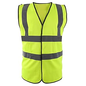Blackrock men Hi-vis s High Visibility Waistcoat Yellow Medium, Yellow, M UK