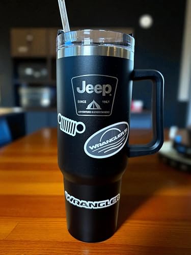 Jeep Wrangler 12-Decal Sticker Sheet | 6"x 8" Durable Vinyl Stickers | Weatherproof UV-Resistant, Easy Peel-Off Off-Road Graphics - Image 4