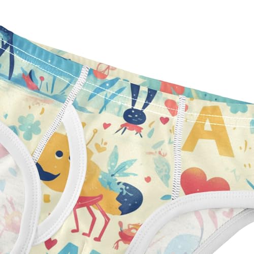 KLL Funny Ant Painted Toddler Boys' Cotton Briefs Underwear Cute Undies4