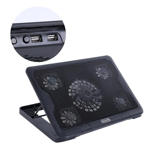 Base enfriadora para laptop con 5 ventiladores USB miniatura 5