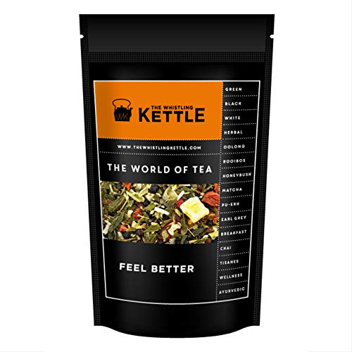 The Whistling Kettle Feel Better tea - 4oz (72 servings) - Immune System