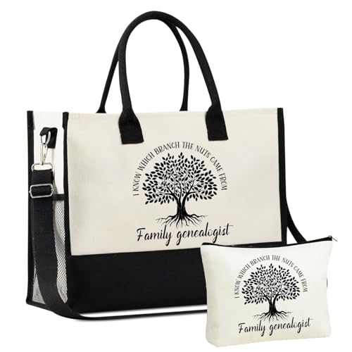 Bolso Tote de lona para mujer con gran capacidad miniatura 1