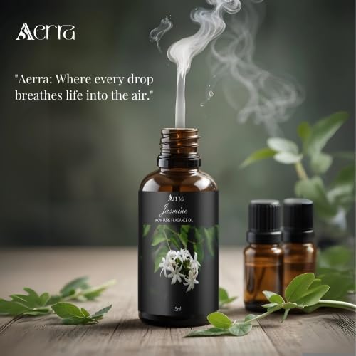 Image of Aerra Jasmine Fragrance Oil 15ml | Candles, Soaps & Diffuser |