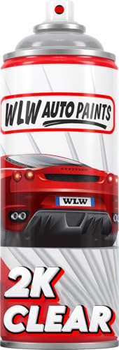 Xtremeauto 2K Clear Coat Lacquer Aerosol Spray 400ml Fast Drying High Gloss UV & Weather Resistant Pre-Mixed Hardened Formula Professional Automotive Finish