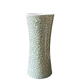 QUEMUONN Jarrón de cerámica Grande, Jarrones de cerámica de 15,2 cm de Estilo Chino Antiguo for decoración del hogar y Sala de Estar.
