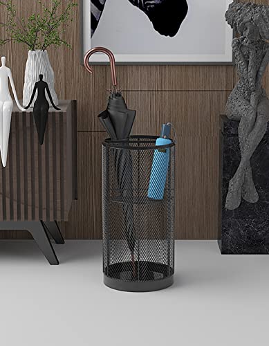 Support de parapluie en fer à 2 niveaux compact pour bureau - 3